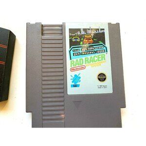Rad Racer ORIGINAL Nintendo NES Racing Game - Cart and Sleeve
